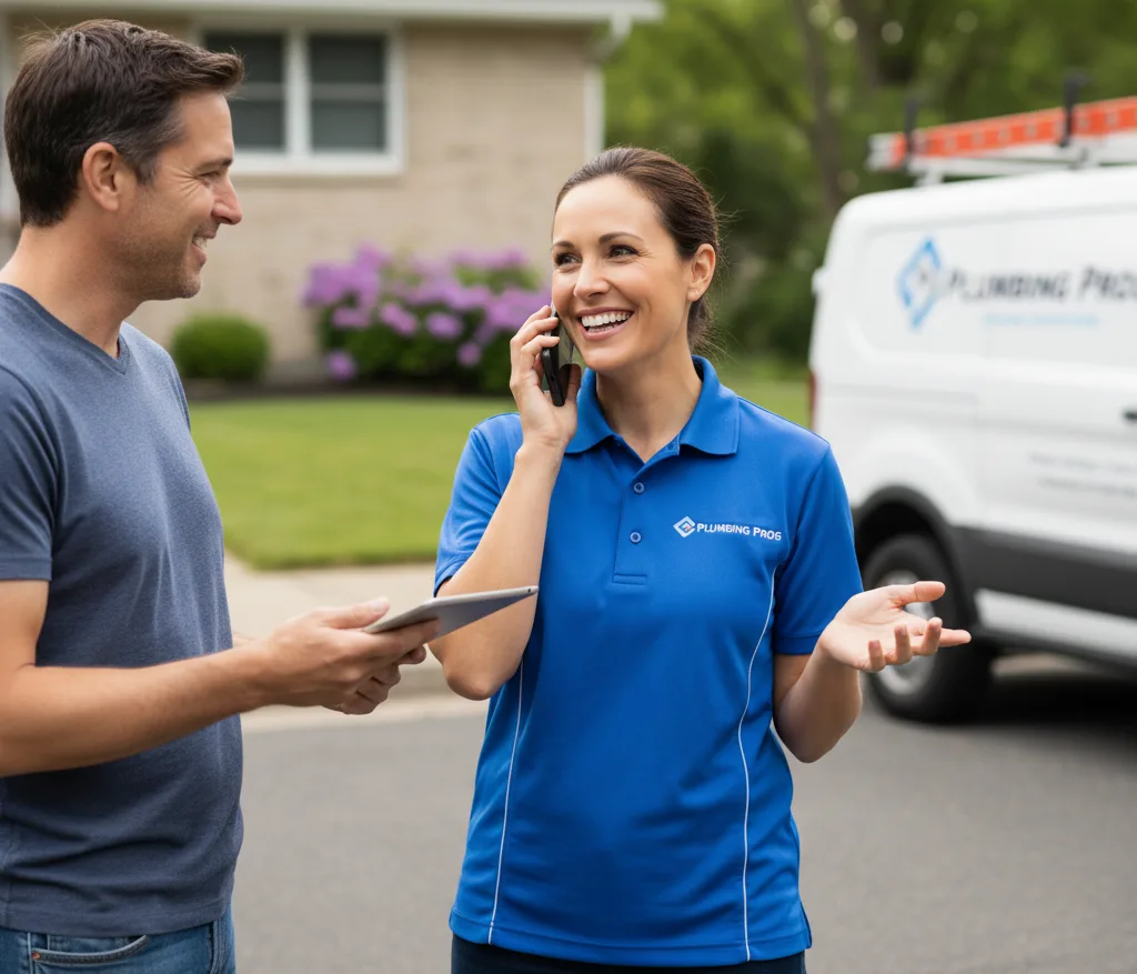 Grant Plumbing customer support in Garrett